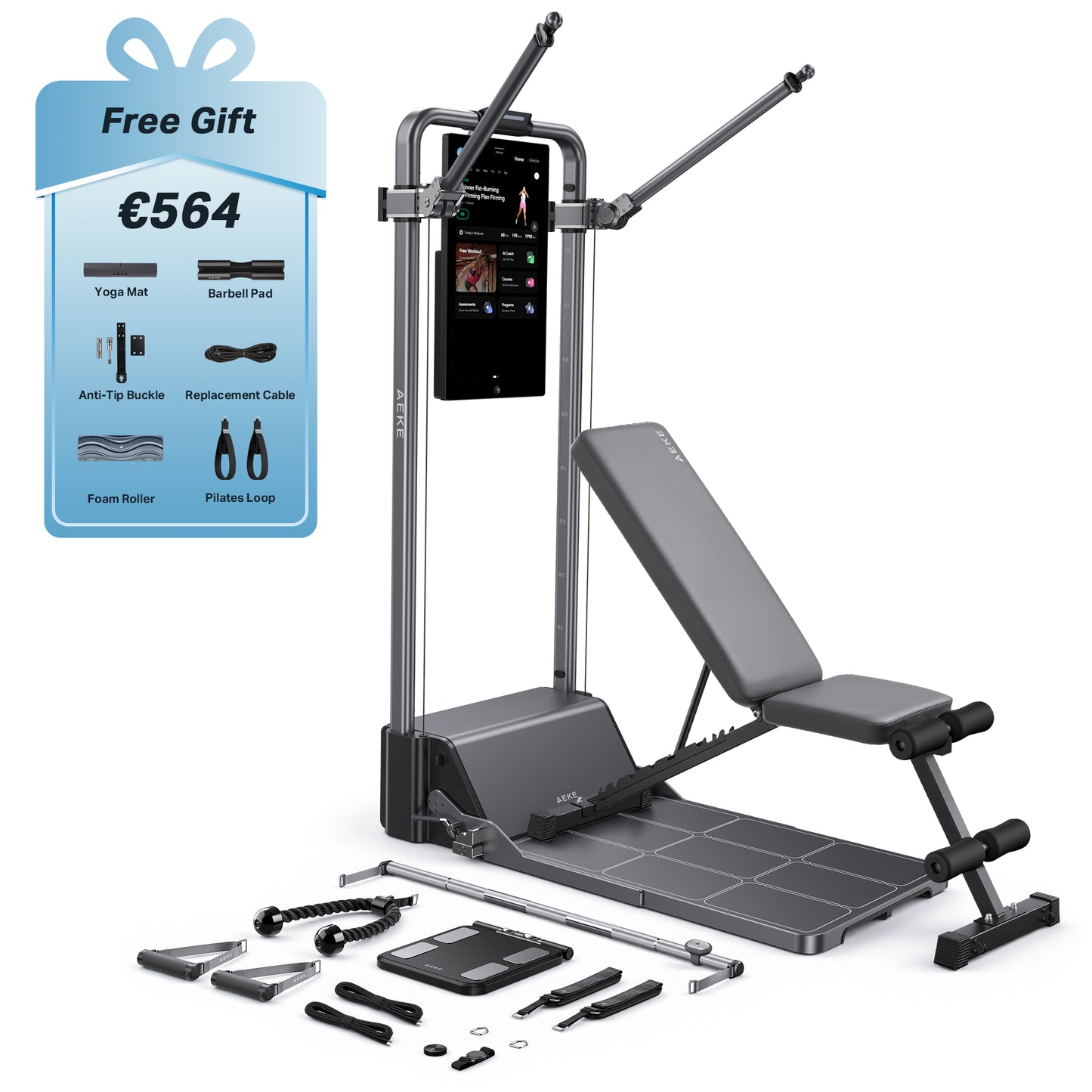 AEKE All-in-One Strength System S1 Pro