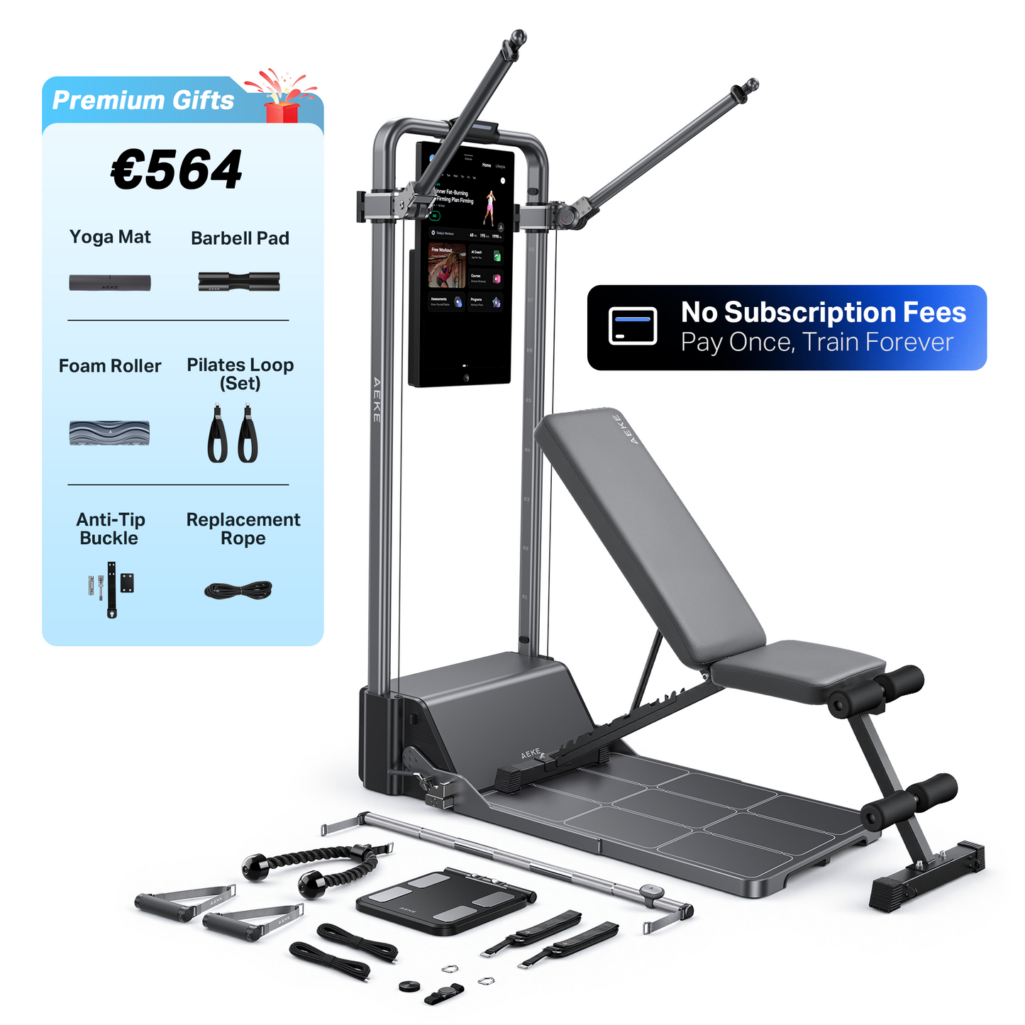 AEKE All-in-One Strength System S1 Pro