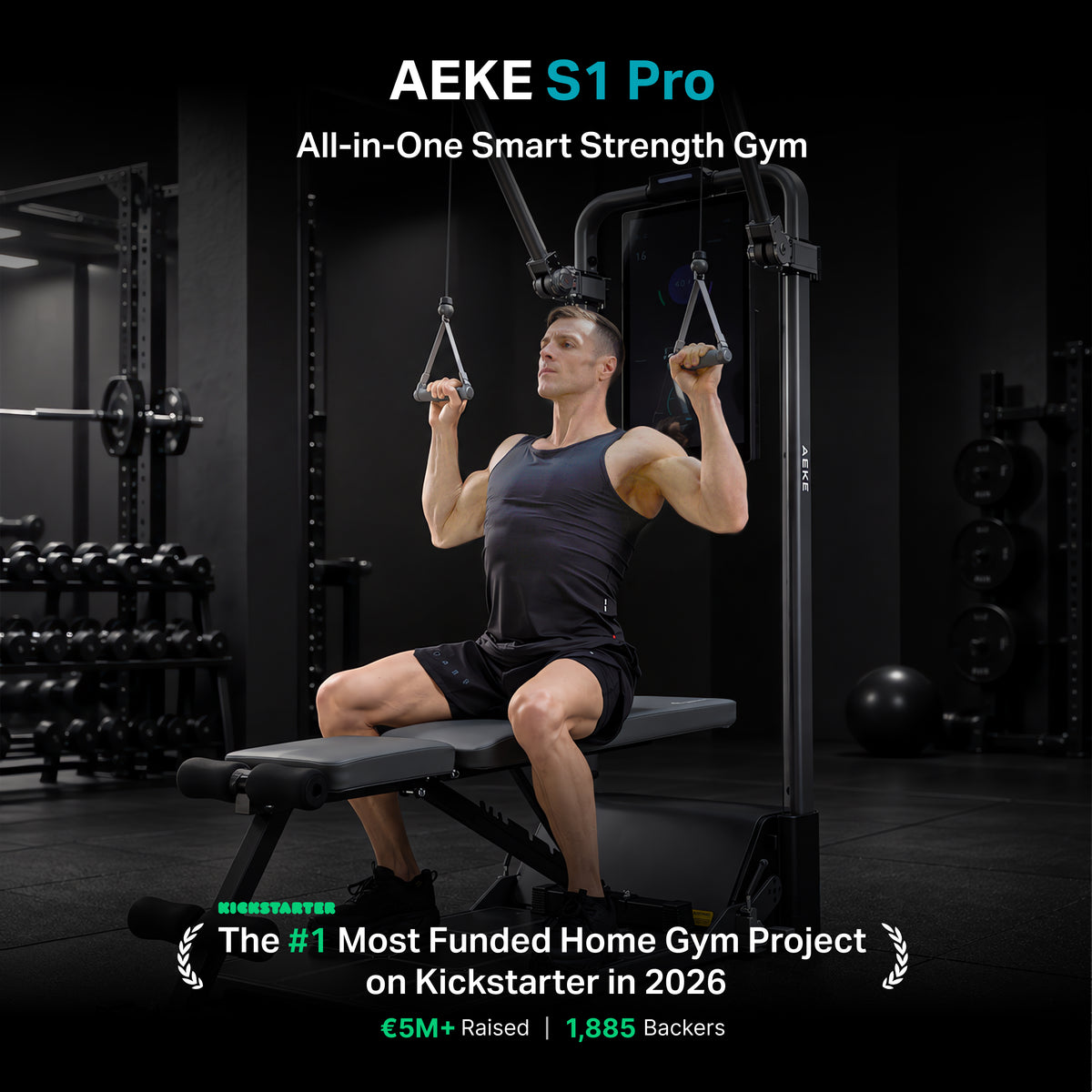 AEKE All-in-One Strength System S1 Pro