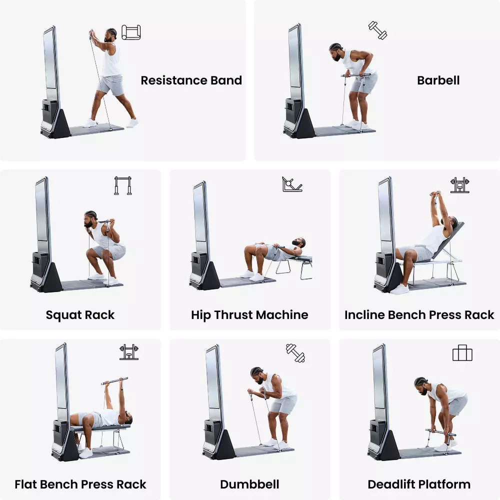 AEKE Salle de sport intelligente à domicile K1