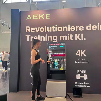 AEKE K1 mirror workout – smart home gym with no subscription fees, lifetime access